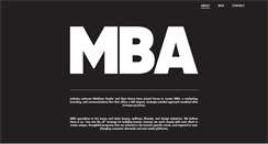 Desktop Screenshot of mba-partners.com